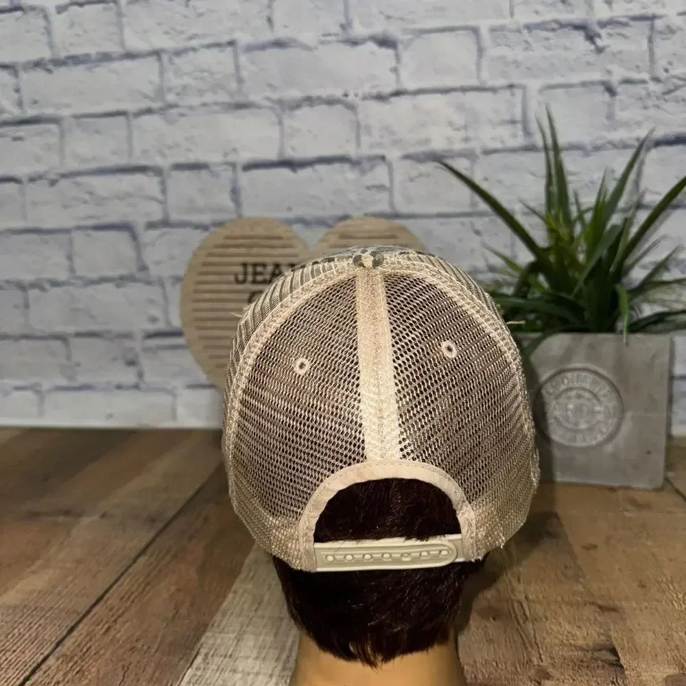 Fear the little paint horse baseball cap leopard burlap rhinestones